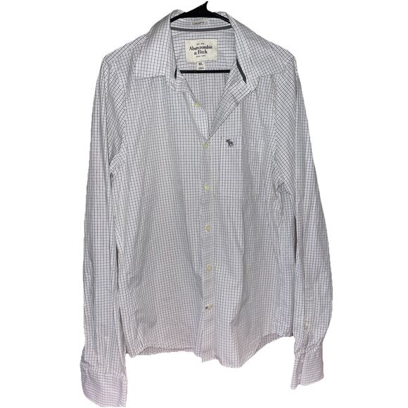 Abercrombie & Fitch Other - Men’s Abercrombie & Fitch Muscle Thick Button Down Dress Shirt Sz XL Cotton